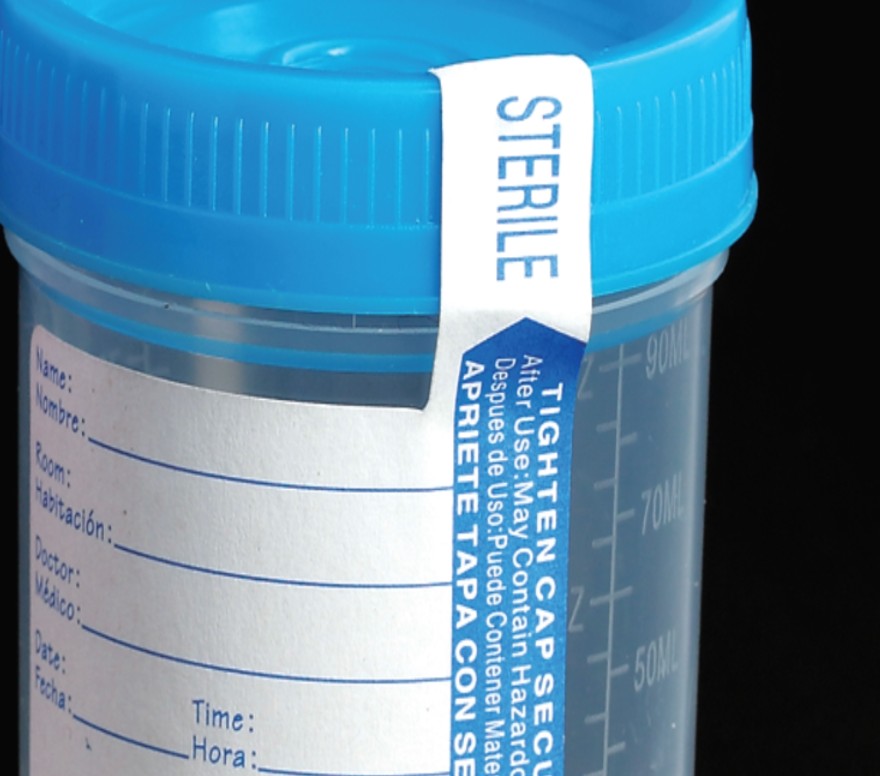 Urinprobenbehälter, Schraubverschluss, 3 OZ/90 ml